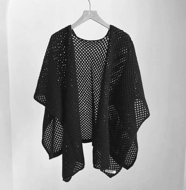 CAPE NET SHAWL