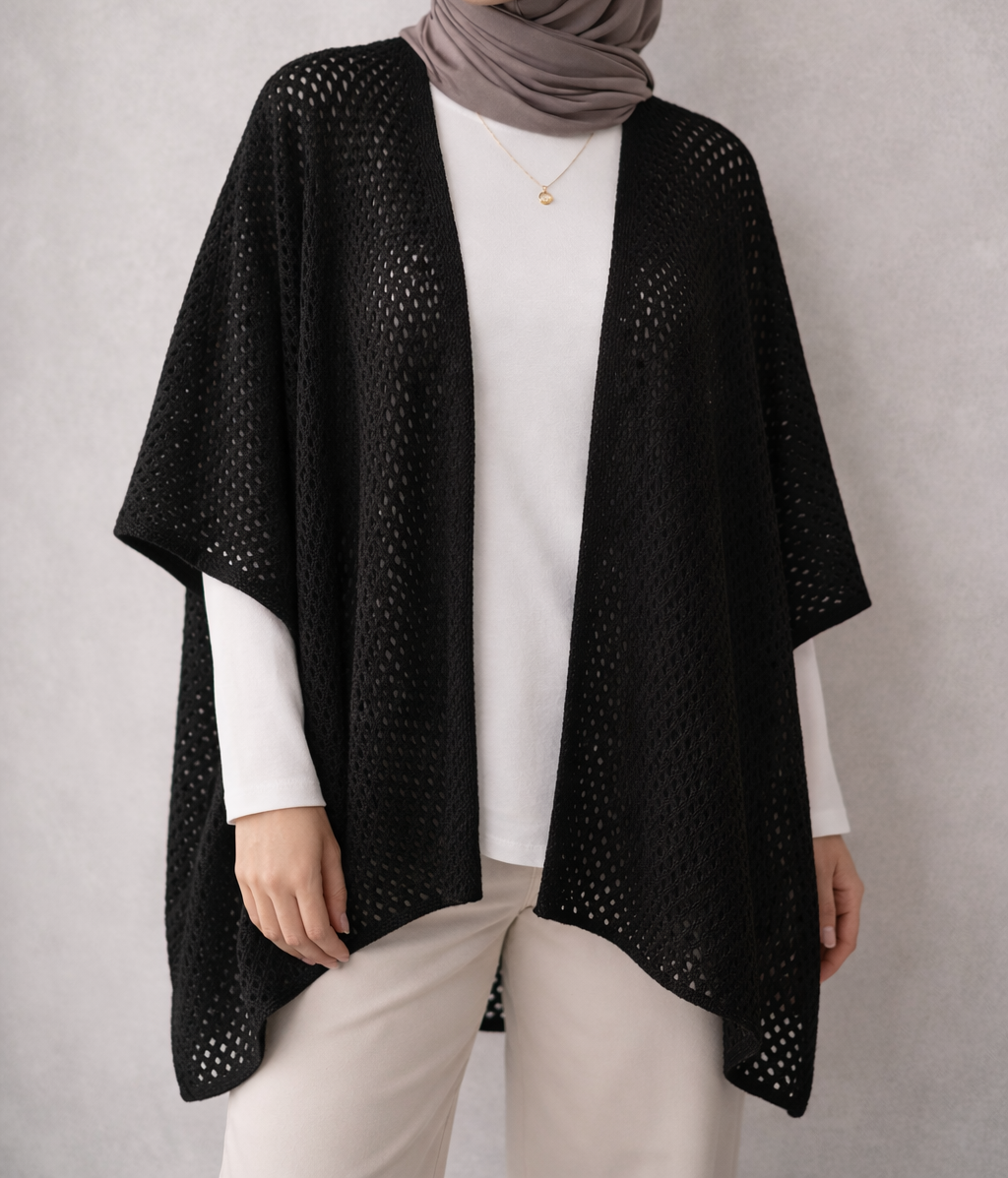 CAPE NET SHAWL